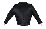 Teens Leather Motorcycle Jacket