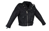 Teens Leather Motorcycle Jacket
