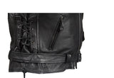 Mens Leather Jacket With Air-Vents