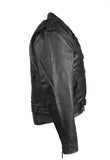 Mens Leather Jacket With Air-Vents