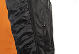 Mens Leather Jacket With Air-Vents