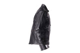 Mens Leather Motorcycle Jacket with Z/o Lining