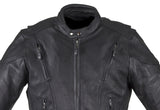 Mens Racer Jacket With Neck Warmer