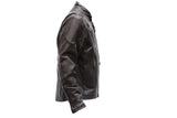Mens Retro Brown Leather Jacket