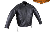 Mens Racer Jacket with Gun Pockets