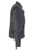 Mens Cowhide Racer Leather Jacket
