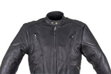 Mens Racer Jacket With 1 Piece Panel