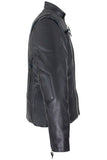 Mens Racer Jacket With 1 Piece Panel