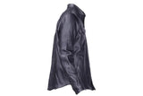 Mens Leather Shirt for Summer Riding