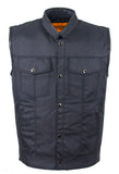 Mens Motorcycle Club Textile Vest With Gun Pocket