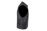 Motorcycle Club Vest with Low Profile Collar
