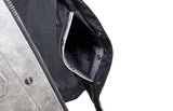 Distressed Gray Soft Touch Leather Vest with Gun Pockets