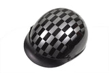 DOT Approved Motorcycle Helmet W/ Race Flag Graphic