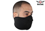 Black Motorcycle Neoprene Face Mask