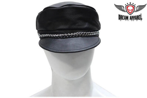 Chain Cap with Adjustable Strap