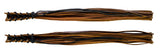 Two Tone Brown Brake & Clutch Covers With Fringes