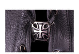 Maltese Cross Lace Up Charm