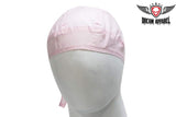 Pink Cotton Skull Cap