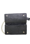 Men's Black 3 Component Naked Cowhide Leather Wallet