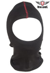 Black Full Face Cotton Motorcycle Mask