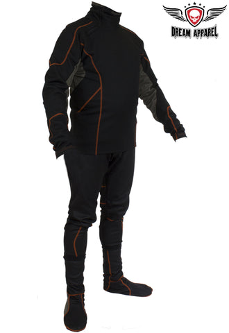 Three-Piece Thermal Motorcycle Riding Suit