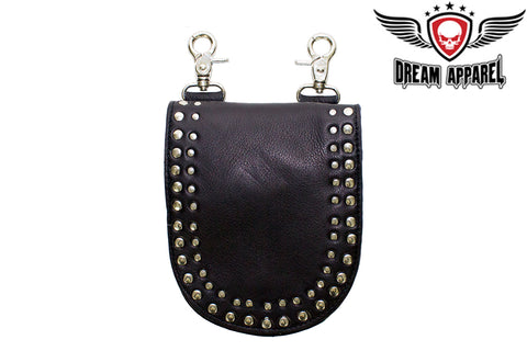 Women's Premium Motorcycle Leather Belt Bag