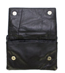 Black All Naked Cowhide Leather Gun Holster Belt Bag