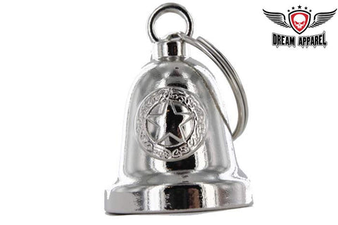 Police Star Chrome Motorcycle Bell
