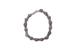 Motorcycle Brushed Stainless Steel Chain Bracelet