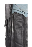 Leather Chaps / Pants With Side Zipper
