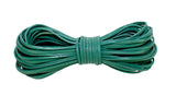 50 FT Leather Laces - Green