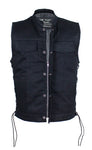 Men's Denim Gun Pocket Vest by Club Vest