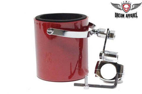 Burgandy Motorcycle Cup Holder