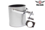 Silver Motorcycle Cup Holder