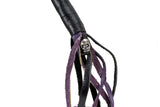 Purple & Black Get Back Whip For Motorcycles