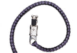 Black & Purple Get Back Whip For Motorcycles