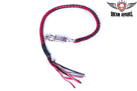 Black & Red Get Back Whips For Motorcycles