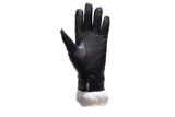 Full Finger Womens Gloves With Faux Fur