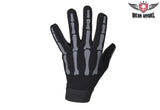 Grey Mechanic Skeleton Gloves