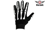 Black Mechanic Skeleton Gloves