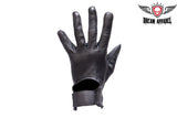 Leather Full Finger Gloves