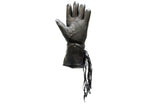 All Leather Motorcycle Gauntlet Glove