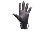 Leather Full Finger Gloves With Velcro & Airvents