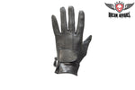 Full FInger Motorcycle Gloves With Velcro & No Lining