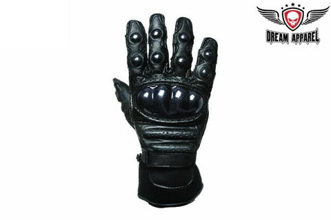 Top Quality Men's Leather Motorcycle Gloves