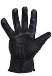 Mens Perforated Short Racing Gloves With Hard Knuckles