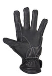 Men's Full Finger Leather Riding Gloves