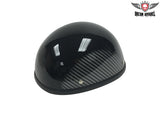 Black Novelty Helmet with Motorcycle Tread Design