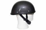 Black Carbon Fiber Novelty Helmet