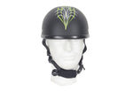 Green Machine Novelty Motorcycle Helmet - Tribal Design